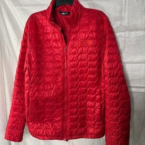 The North Face Thermoball Men’s Red Quilted Jacket